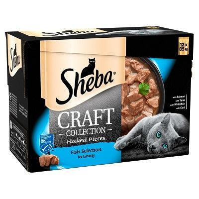 Sheba Pch Craft Coll Fish CIG 12x85g