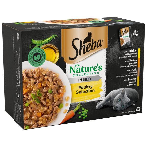 Sheba Pch Nat Collect Plty CIJ 12x85g