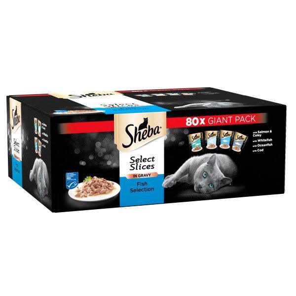 Sheba Pch Sel Slice Fish CIG 85g