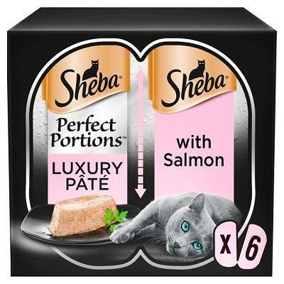 Sheba Perfect Portions Salm Loaf 3x75g