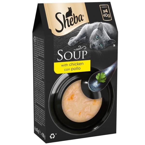 Sheba Pouch Classic Soup Chicken 40g