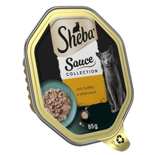 Sheba Tray Sauce Collect Turkey 85g