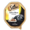 Sheba Tray Select Slices Chicken in Gravy 85g