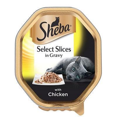Sheba Tray Select Slices Chicken in Gravy 85g