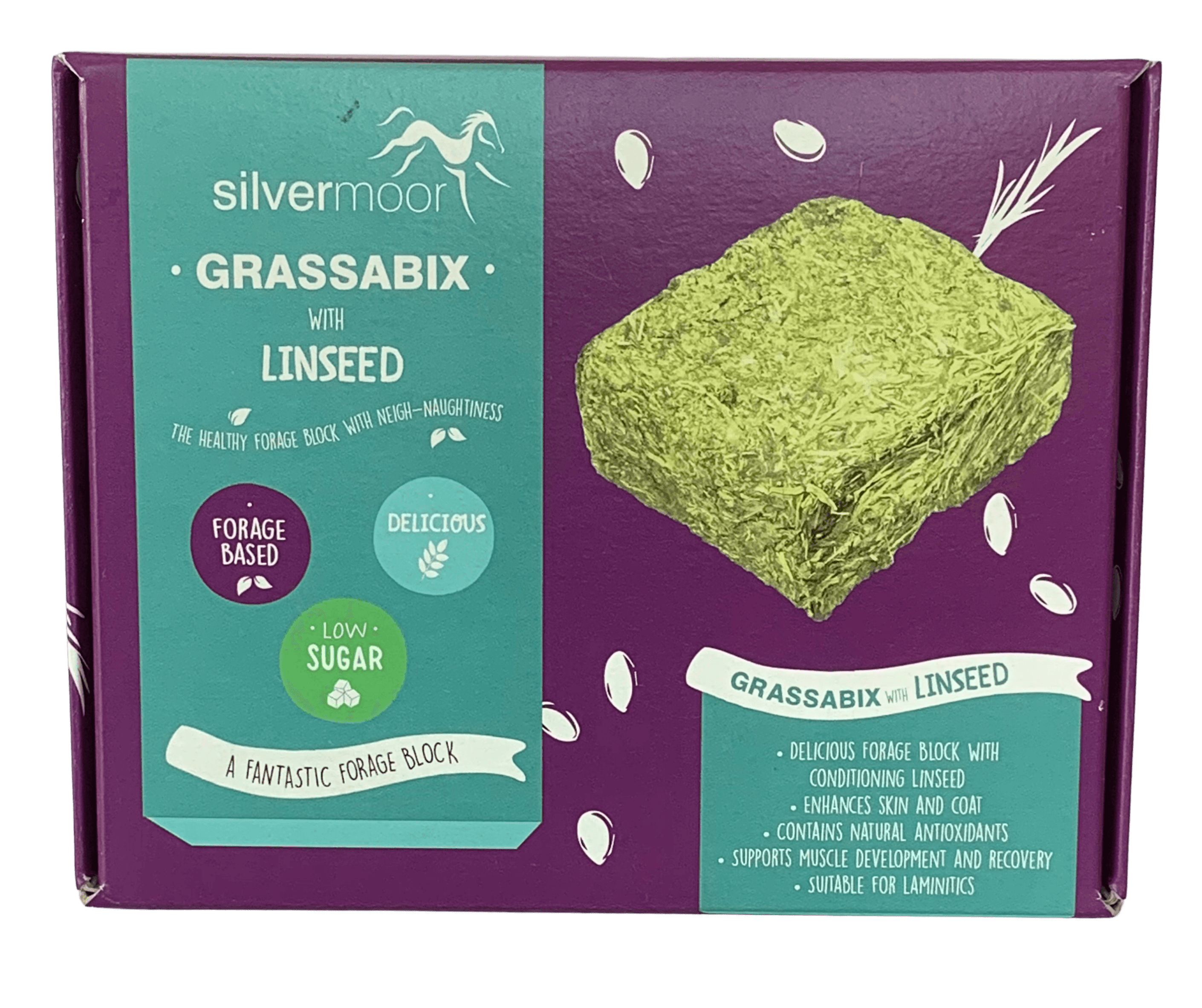 Silvermoor Grassabix with Linseed