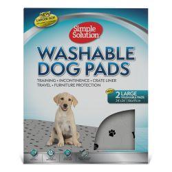 Simple Solution Washable Dog Pads Medium, 2pads
