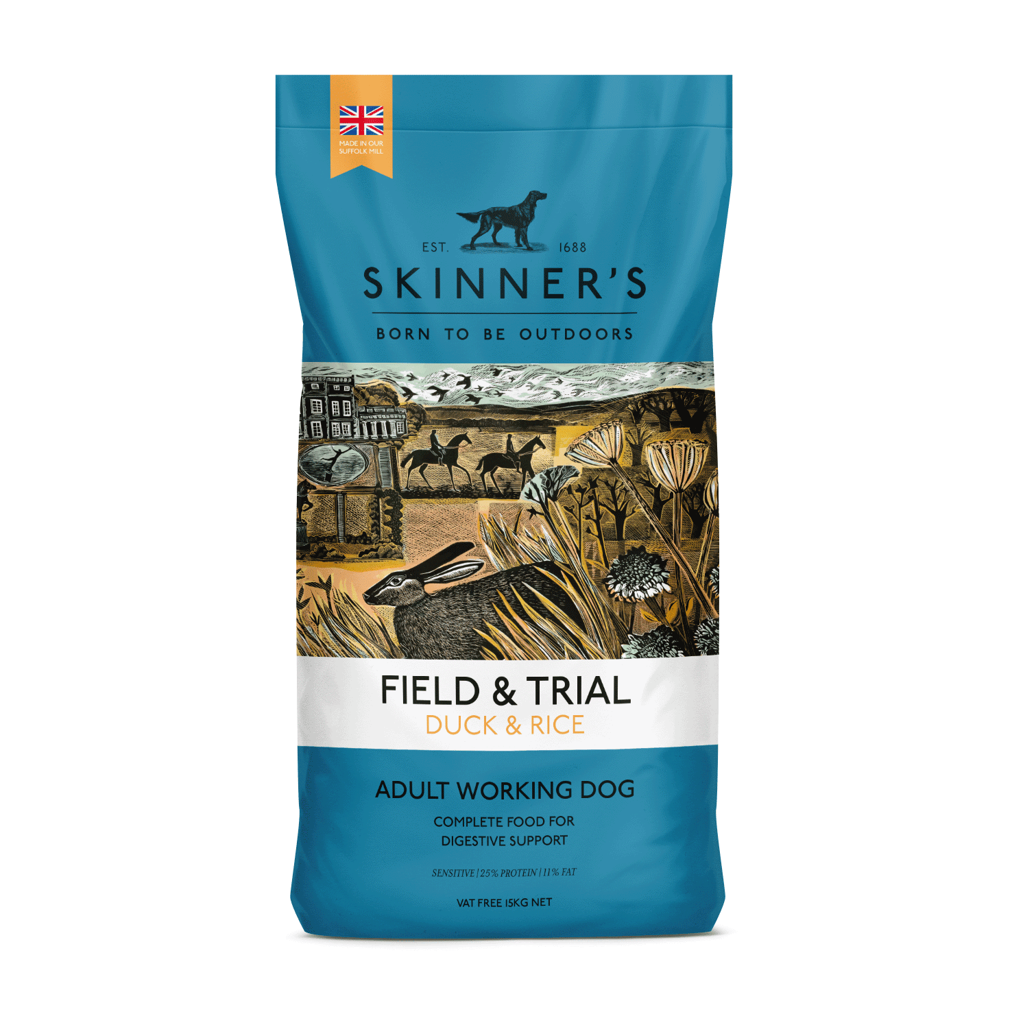 Skinners Field & Trial Adult Duck & Rice 2.5kg