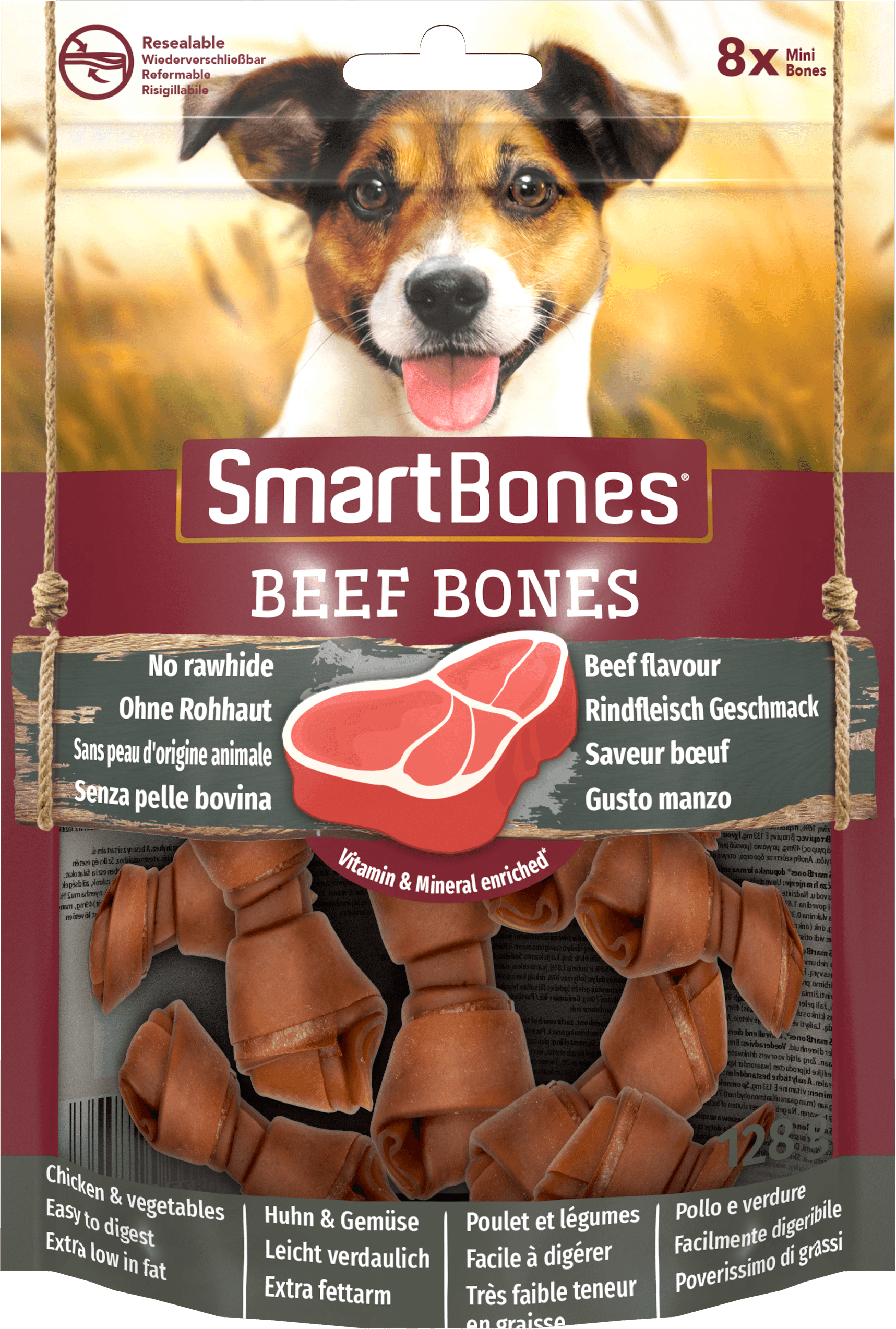 SmartBones Beef Mini 8pc