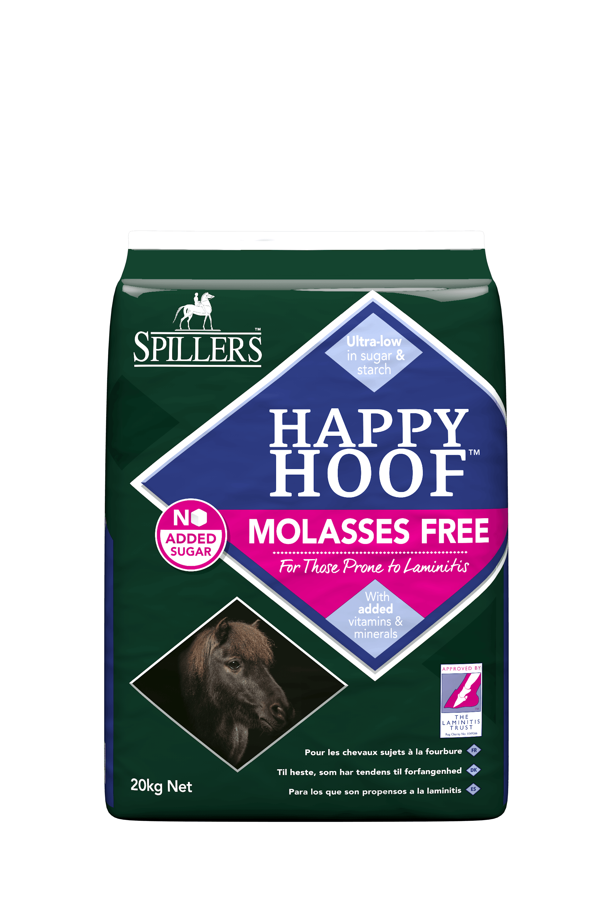 Spillers Happy Hoof Molasses Free