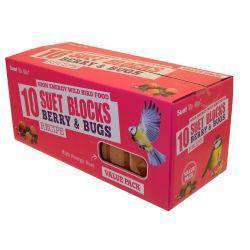 Suet To Go High Energy Berry Suet Cakes - 10 Pack Value