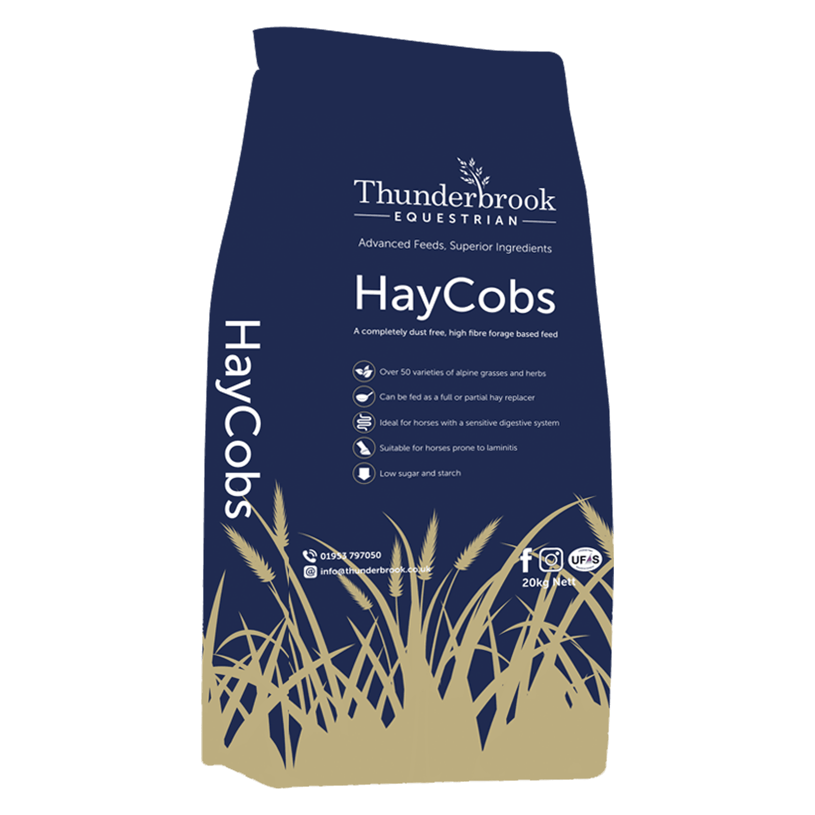 Thunderbrook Equestrian Haycobs 20kg