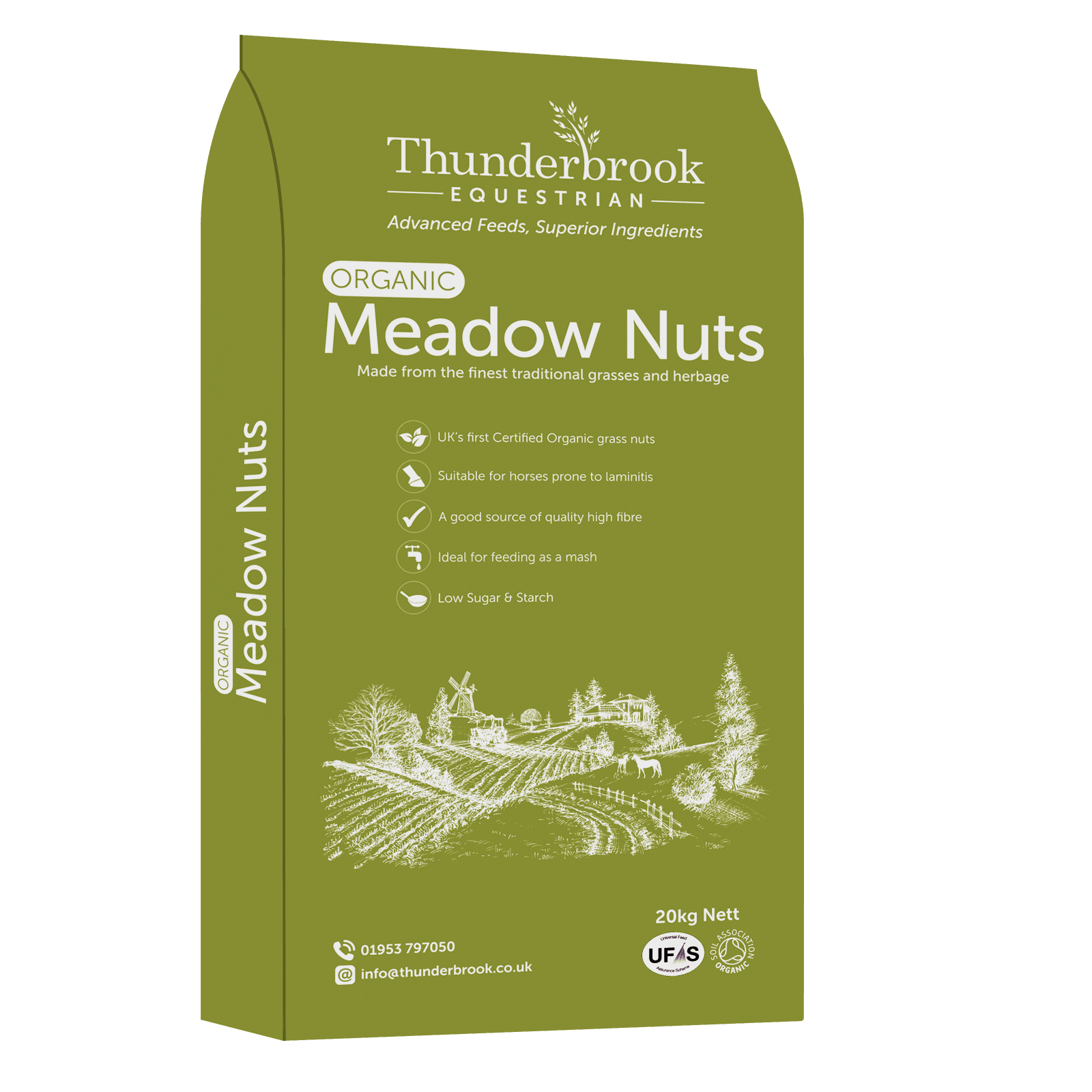 Thunderbrook Organic Meadow Nuts 20kg
