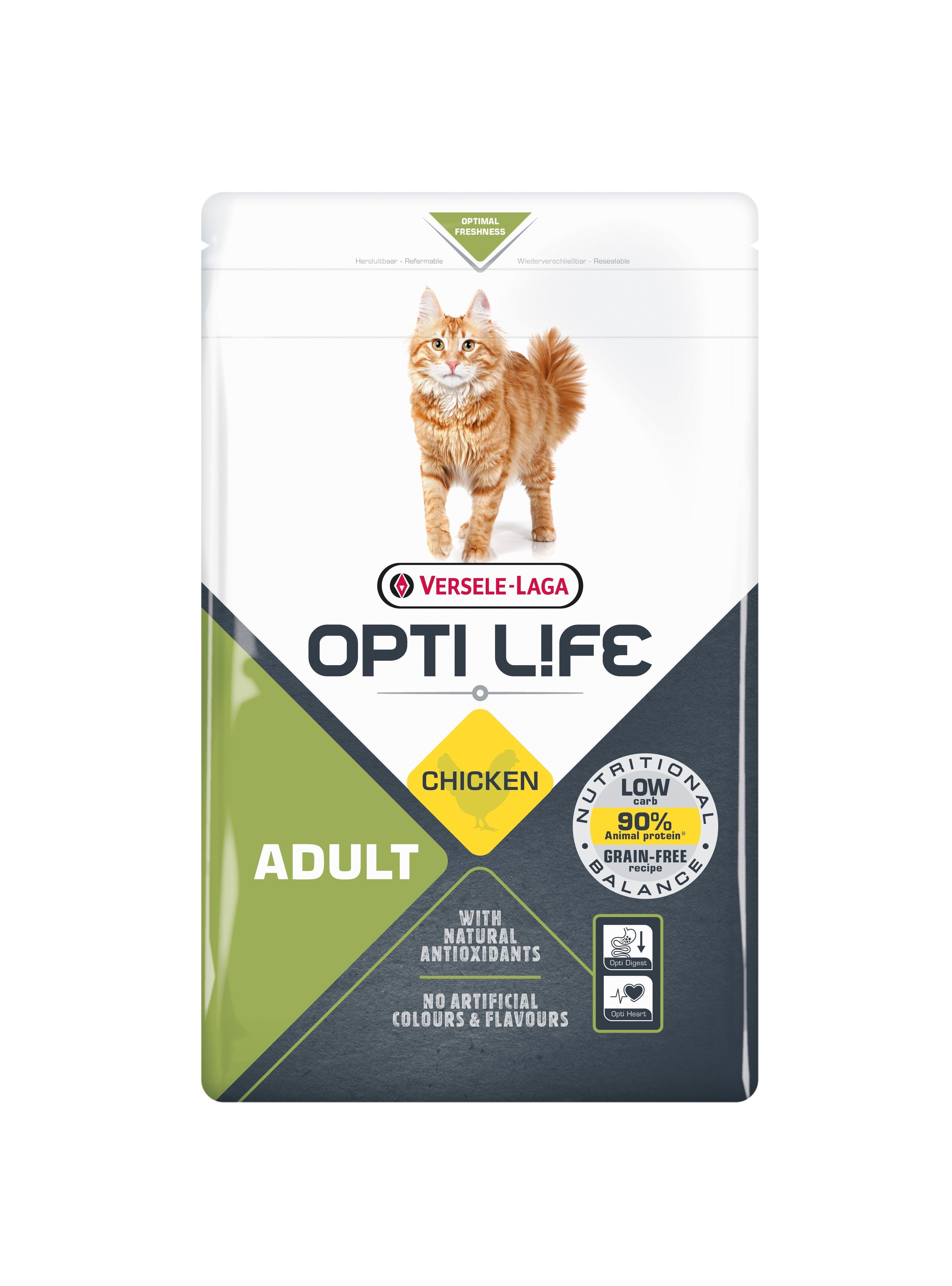 Versele Laga Opti Life Cat Adult Grain Free Chick 1kg