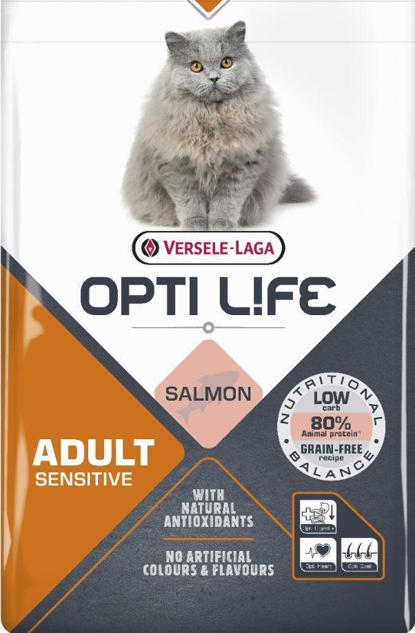 Versele Laga Opti Life Cat Adult Sensitive Salmon 10kg