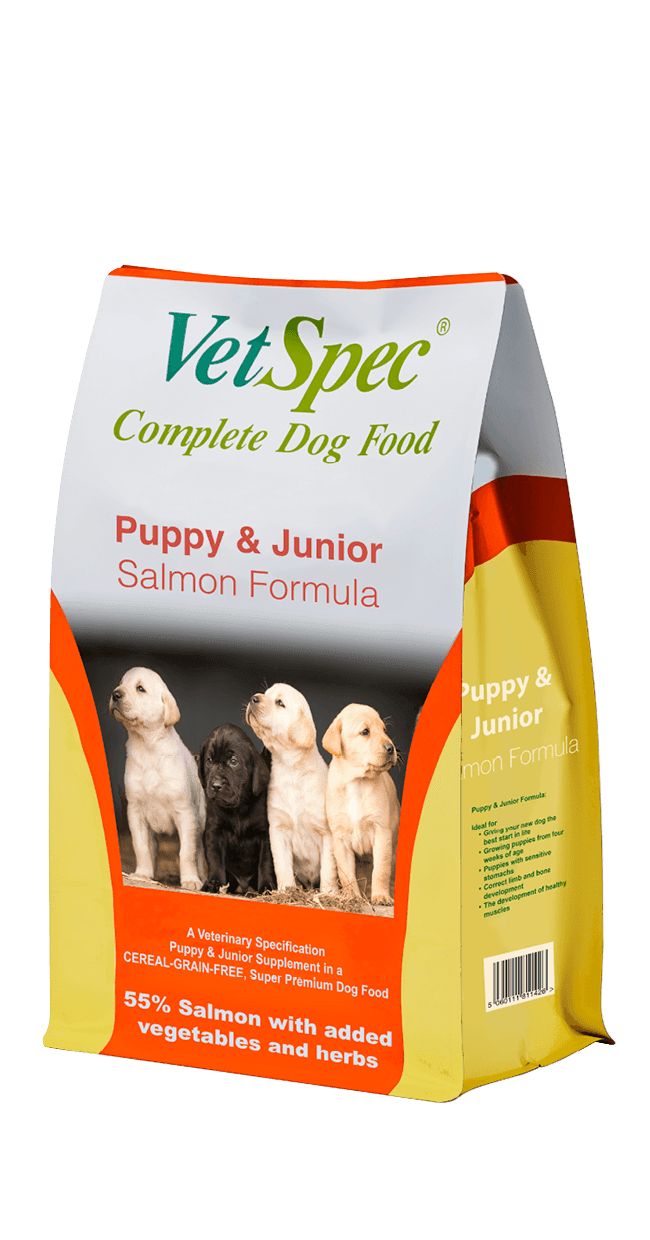 VetSpec Complete Puppy & Junior Salmon 12kg