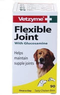 Vetzyme Flex Joint Glucose Tabs Dog x90
