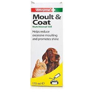 Vetzyme Moult & Coat Nutrit Oil 150ml