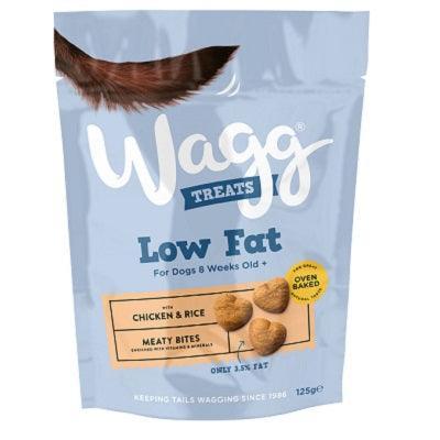 Wagg Low Fat Treats Chicken&Rice 125g