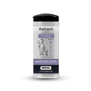 Wahl Dog Refresh Cleaning Wipes Lavender Chamomile x 50 Wipes