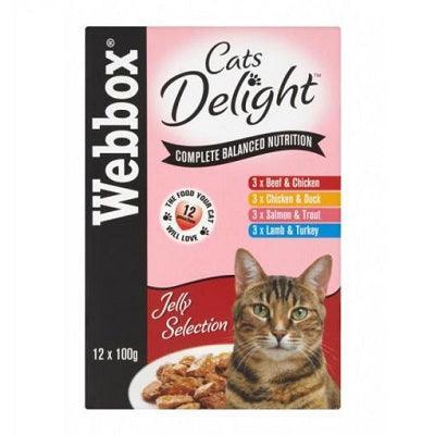 Webbox Cat Delight Jelly Pouch 100g