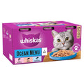 Whiskas 1+ Adult Ocean Menu in Jelly Tins 6x400g