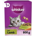 Whiskas 1+ Lamb Adult Dry Cat Food 800g x 5