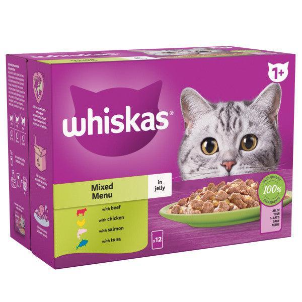 Whiskas Adult 1+ Mixed Menu in Jelly 12x85g
