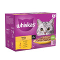 Whiskas Adult 1+ Poultry Feasts in Gravy Pouches 12x85g