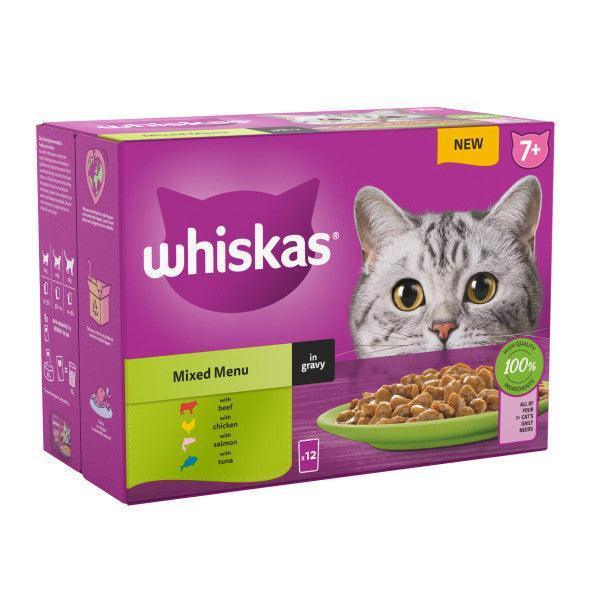 Whiskas Senior 7+ Mixed Menu in Gravy 85g