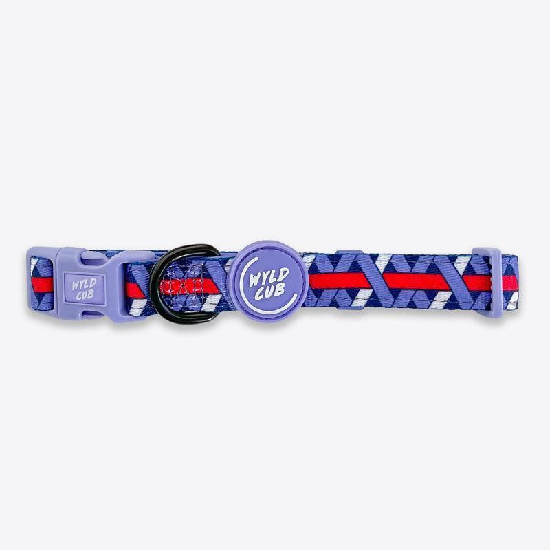 Wyld Cub - Adjustable Dog Collar: Knightsbridge Violet