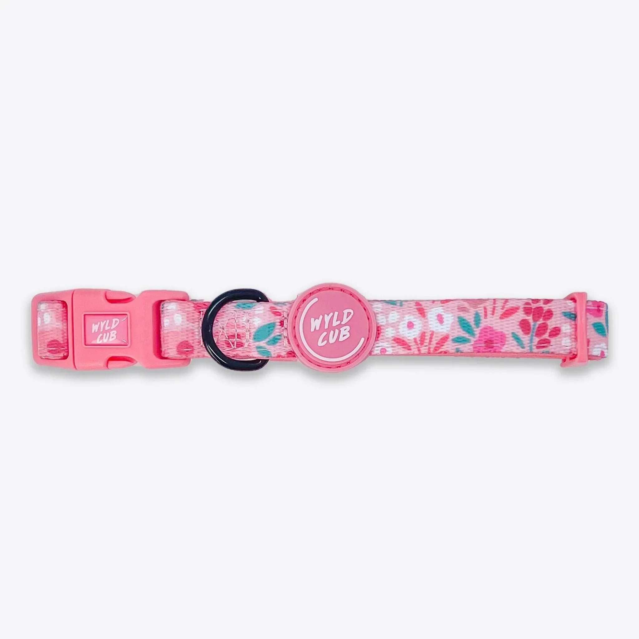 Wyld Cub - Adjustable Dog Collar: Notting Hill Rosé