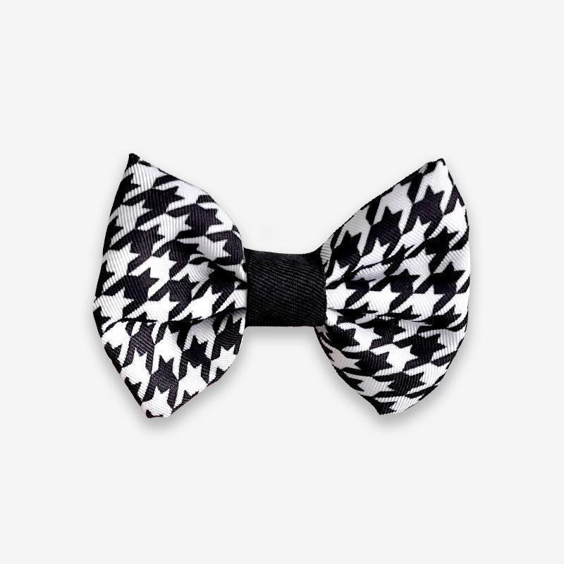 Wyld Cub - Dog Bow Tie: Knightsbridge Houndstooth
