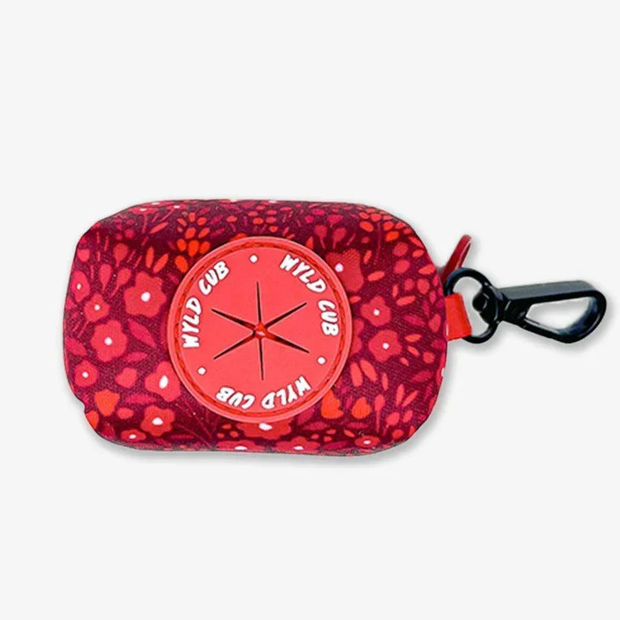 Wyld Cub - Dog Poop Bag Holder: Notting Hill Mulberry